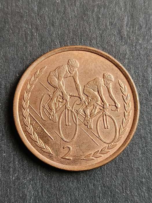 Isle of Man 2 Pence 1996 - as per photograph