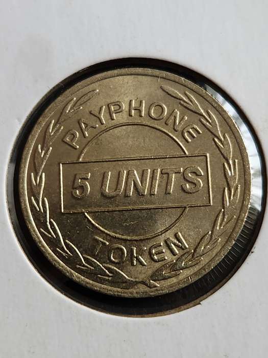Rare MTN Pay Phone 5 Units Token - as per photograph