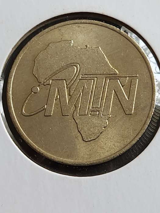 Rare MTN Pay Phone 5 Units Token - as per photograph