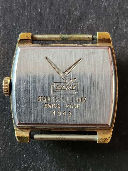 Vintage Ladies Camy Geneve 17 Jewels Inca Block Mechanical Wrist Watch no. 1043