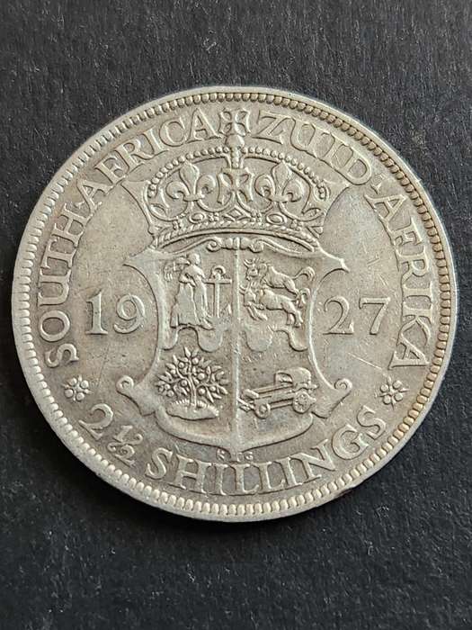 Union 2 1/2 Shillings 1927 - as per photograph