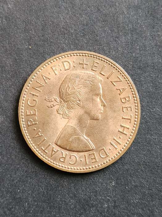 UK Penny 1967 UNC - as per photograph
