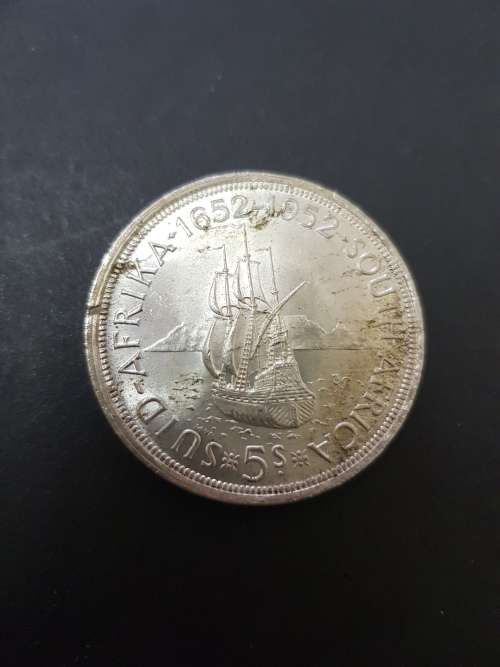 Union 5 Shilling 1952 UNC