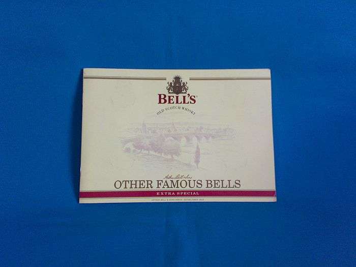 BELL'S SCOTCH WHISKY NECK TAG BOOKLET>>>COMPLETE