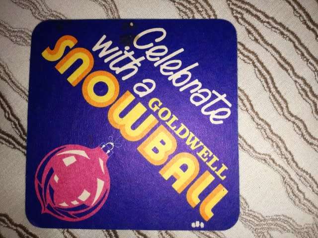 Coaster Collectors` Goldwell Snowball