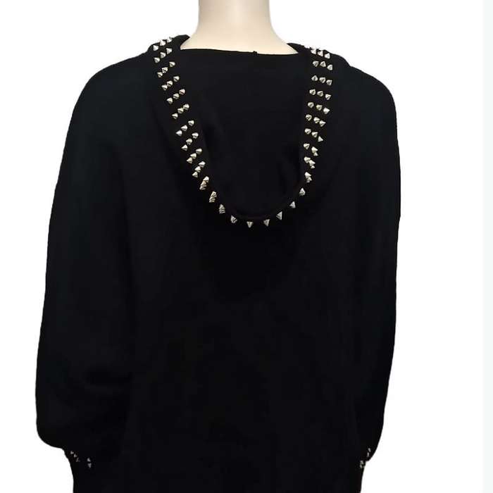 Zara Women's Pullover Hoodie with Studs Size XL