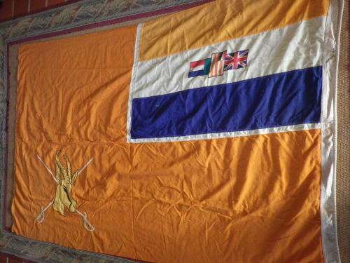 SADF -EARLY ARMY FLAG -STANDARD SIZE (180 CM X 120 CM)  BORDER WAR PERIOD   (Z3161)