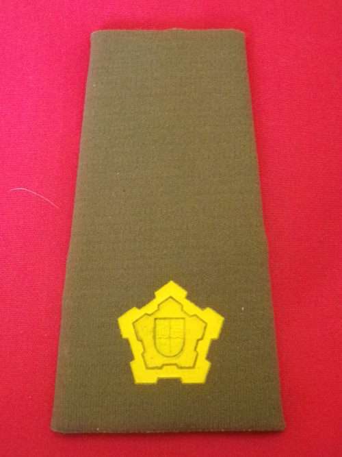 SADF - RUBBERISED MAJORS EPAULETTE SLIP ON     (3141)