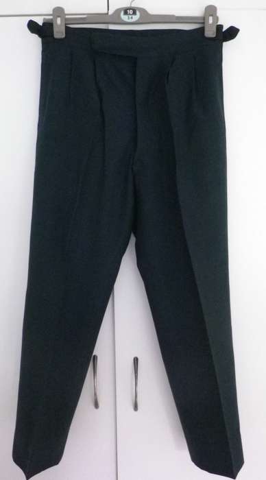 RHODESIAN ARMY -"GREENS" LONGS - INSCRIBED - WAIST 81 cm / 32" INNER LEG  70cm / 27.5"  (3305)