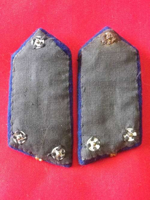 RHODESIA - BSAP ASSISTANT COMMISSIONER PAIR GORGET PATCHES   (5721)