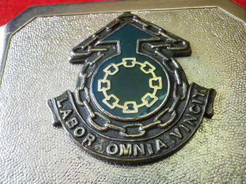 SADF - ORDNANCE SERVICES CORPS - LOGISTICS COMMAND STABLE BELT. MAX 117CM / 46"     (1003)
