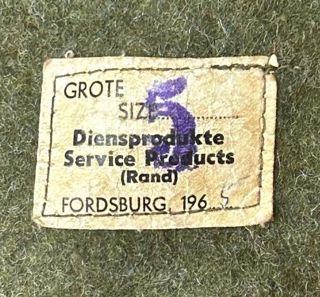 SADF - Trench Coat Dated 1965 - Size Medium