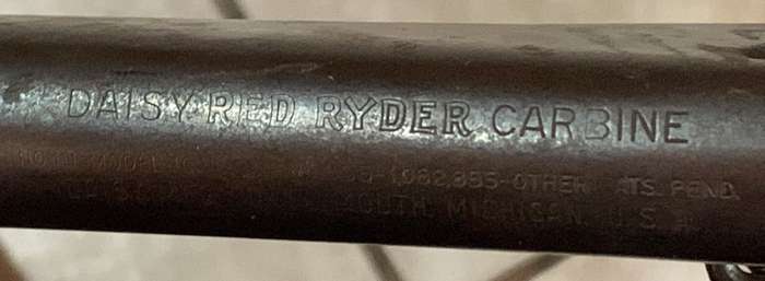 Vintage Daisy Red Ryder No 111 Model 40 Air Rifle - Not Tested
