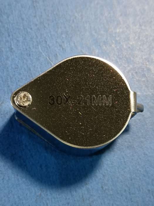 Jewellers Loupe - silver  30 x