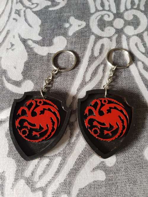 Targaryen Great House Game Of Thrones Keyring