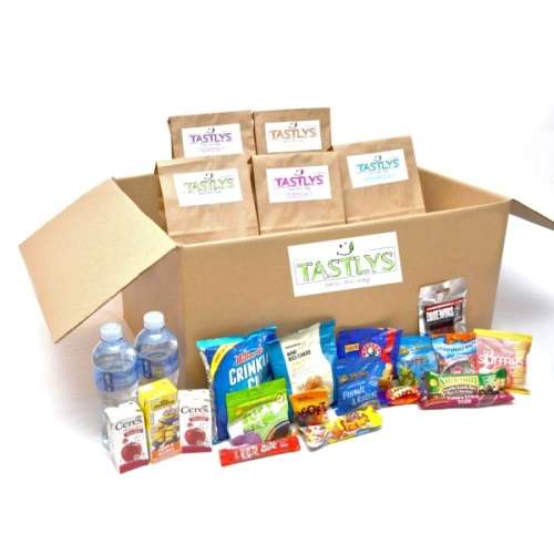 Assorted Tastlys Snack Boxes