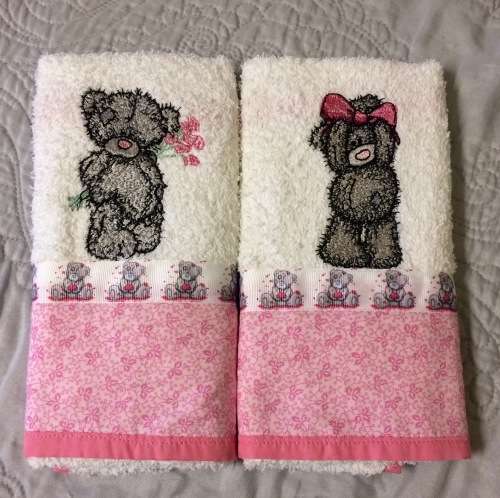 Tatty Teddy's  Burp Nappy (Spoegdoeke) - Twin Pack