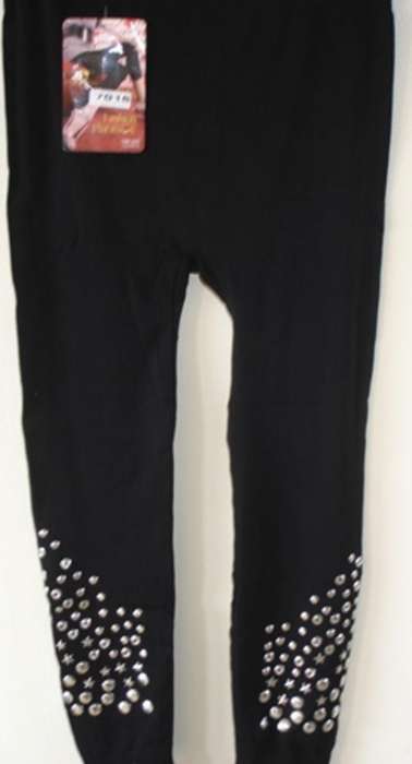 Black and Silver Studded Short Tights (One Size)