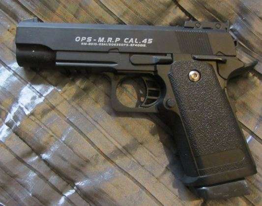 METAL D.1 OPS-M.R.P CAL.45 with Bullets