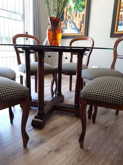 Solid wood Dining table and chairs