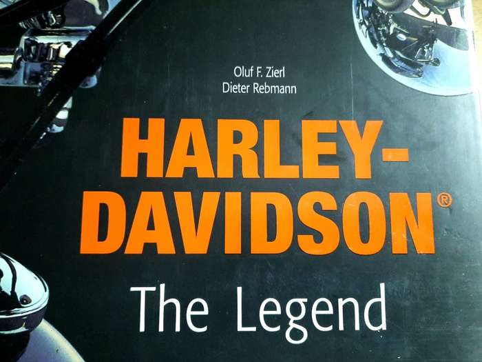 Harley-Davidson Book, The Legend by Oluf F. Zierl and Dieter Rebmann