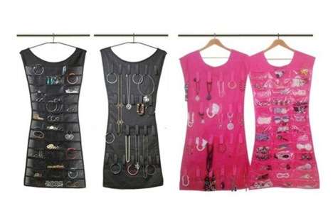 LITTLE BLACK DRESS JEWELERY ORGANIZER