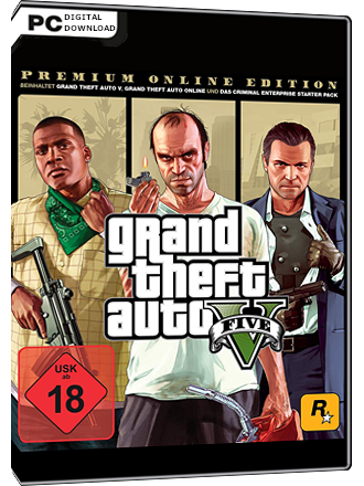GRAND THEFT AUTO V: PREMIUM ONLINE EDITION (PC Digital Download)