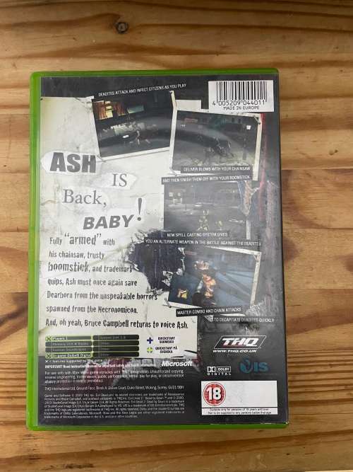 Evil Dead: A Fistful of Boomstick(Xbox Original)