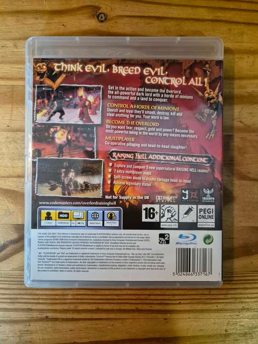 Overlord: Raising Hell(PS3)