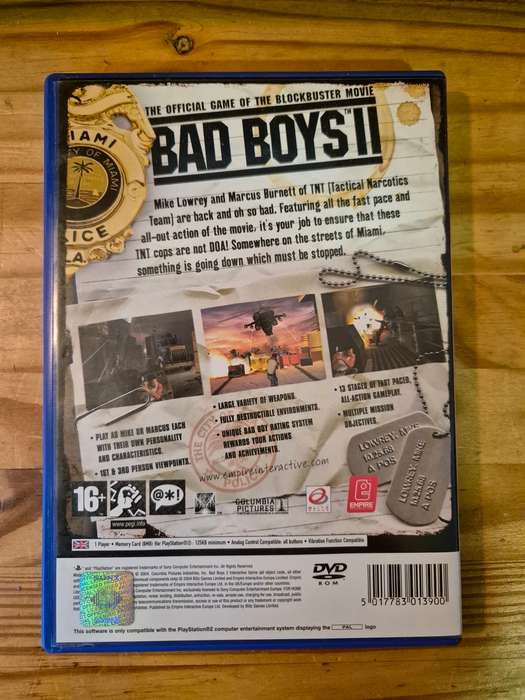 Bad Boys II(PS2)