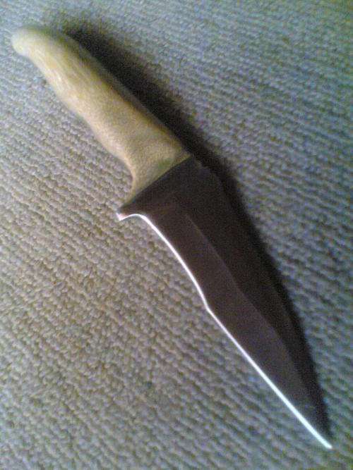 STUNNING CHRISTMAS GIFT ONE OF A KIND HANDMADE KNIFE USING 440 SS STEEL