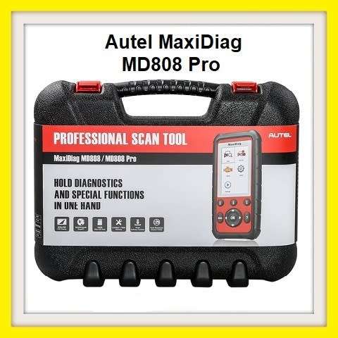 Autel MaxiDiag MD808 Pro Full System Diagnostic Tool for Oil and Battery Reset Registration Parking