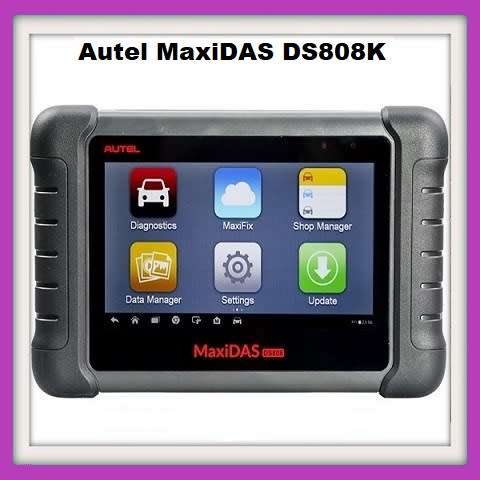 Autel MaxiDAS DS808K Tablet Diagnostic Tool Full Set Support Injector & Key Coding