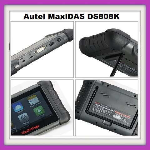 Autel MaxiDAS DS808K Tablet Diagnostic Tool Full Set Support Injector & Key Coding