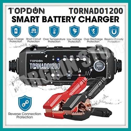 Topdon Tornado 1200 smart battery charger