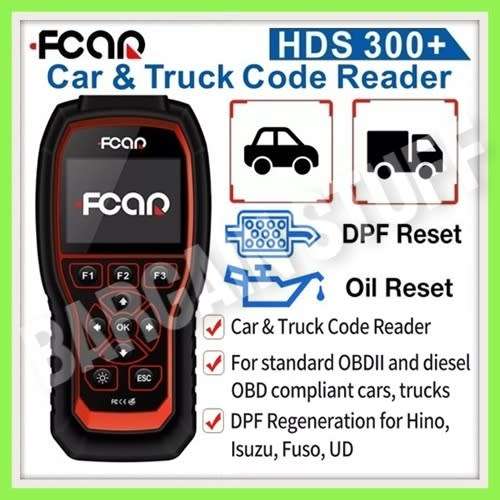 FCar HDS 300+ All in One Diagnostic Code Reader For Cars and Trucks