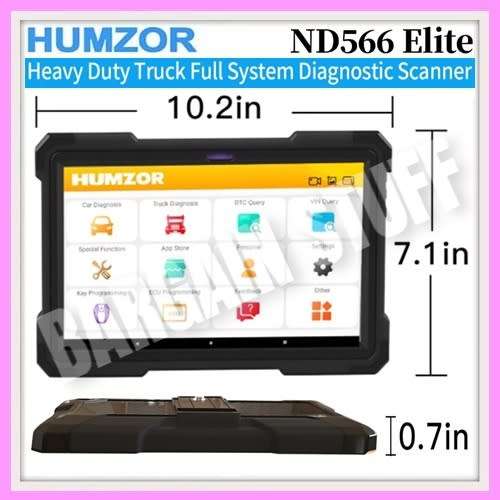 Humzor NexzDAS ND566 Elite Heavy Duty Truck Diagnostic Tool