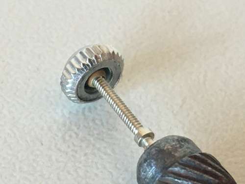 6.0mm Omega stainless steel crown