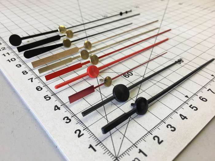Seconds hands for quartz clock - 10 pieces - #2