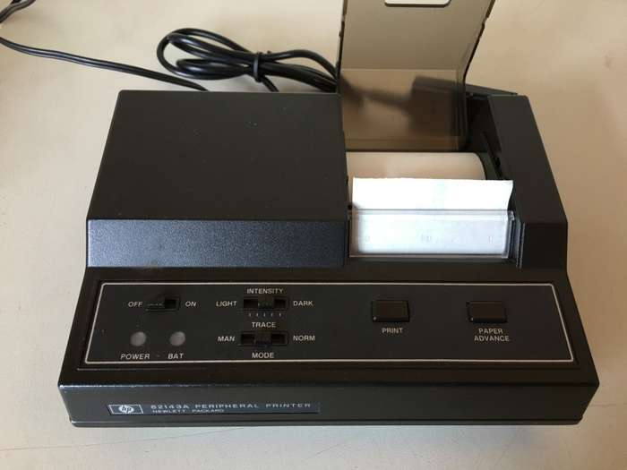 Hewlett Packard HP 41C - peripheral printer