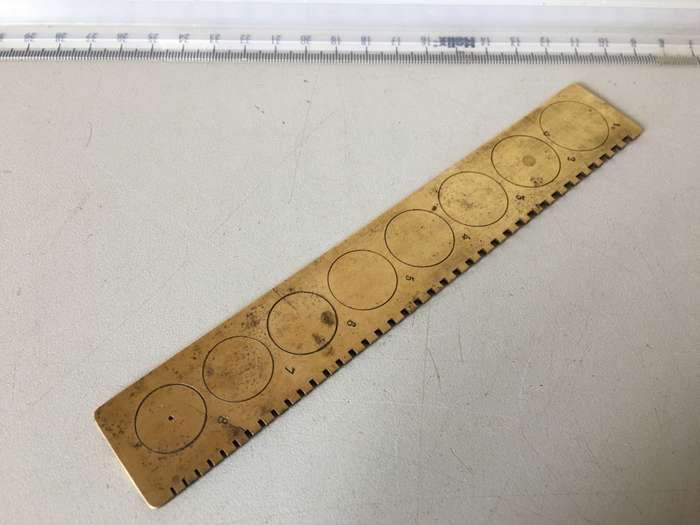 Watch mainspring gauge