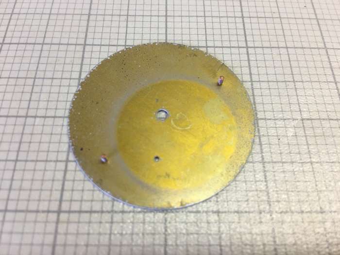 40mm pocket watch dial