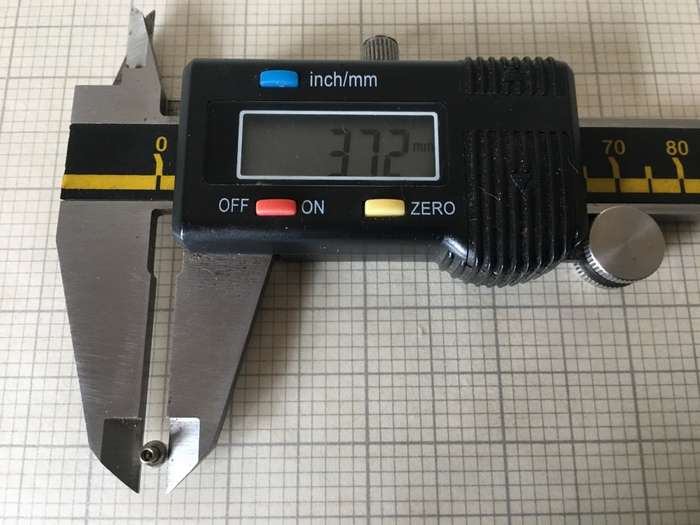 Omega crown - 3.75mm