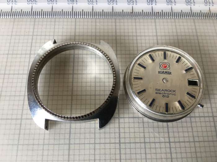 ROAMER SEAROCK 612- dial & 2 piece case