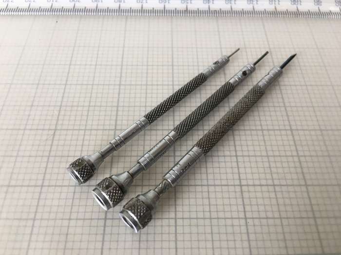 BERGEON - watchmakers screwdrivers