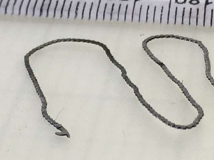 Chain for fusee pocket watch movement - 160mm