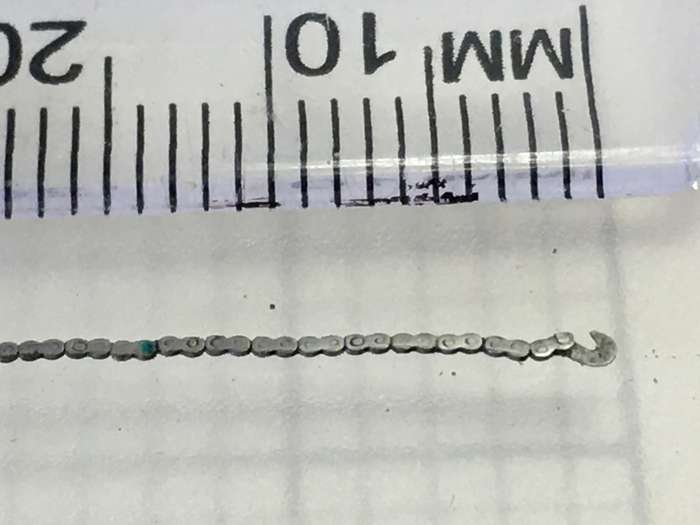 Chain for fusee pocket watch movement - 160mm