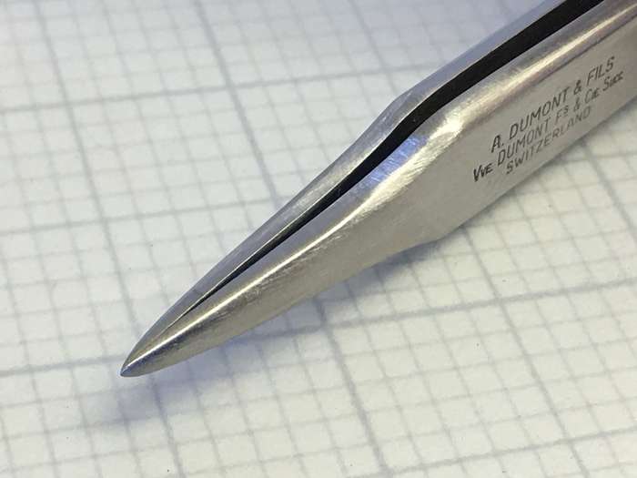 DUMONT & FILS -  DUMOXEL - no.2 tweezers