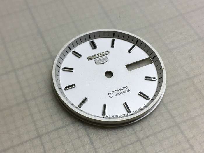SEIKO 5 - dial, hands, crown & stem