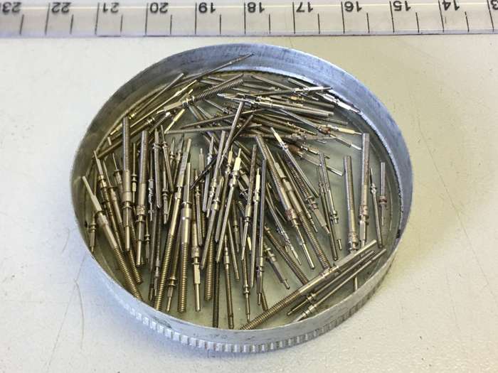100+ assorted watch winding stems - lot 3